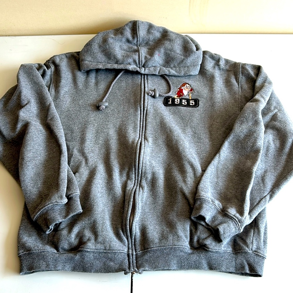 Disney Zip Up Hoodie purchased at Disneyland Resort in California.